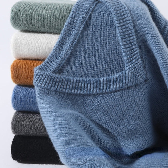Men's Crew Neck Jumper – Refined Everyday Fine Knit Style