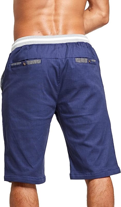 Men's Drawstring Shorts | Knee Length Summer Style
