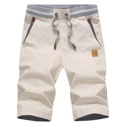 Men's Drawstring Shorts | Knee Length Summer Style