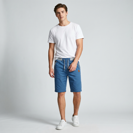 Men's Drawstring Shorts | Knee Length Summer Style