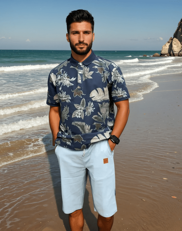 Men's Drawstring Shorts | Knee Length Summer Style