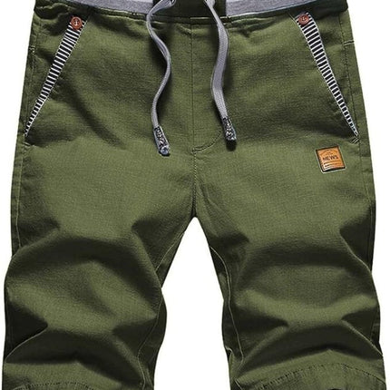Men's Drawstring Shorts | Knee Length Summer Style