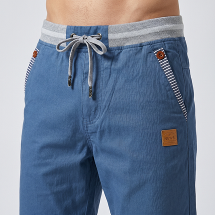 Men's Drawstring Shorts | Knee Length Summer Style