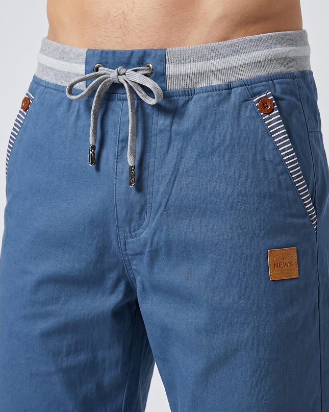 Men's Drawstring Shorts | Knee Length Summer Style