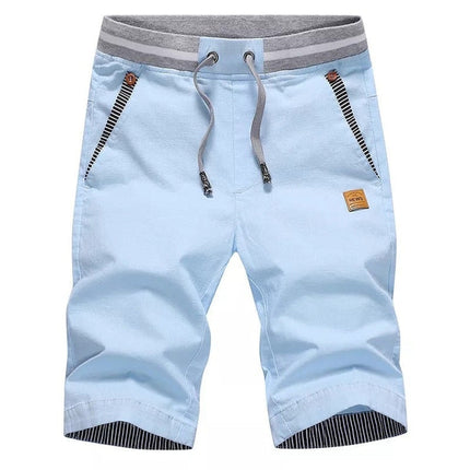 Men's Drawstring Shorts | Knee Length Summer Style