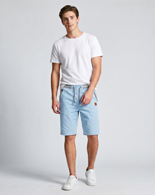 Men's Drawstring Shorts | Knee Length Summer Style