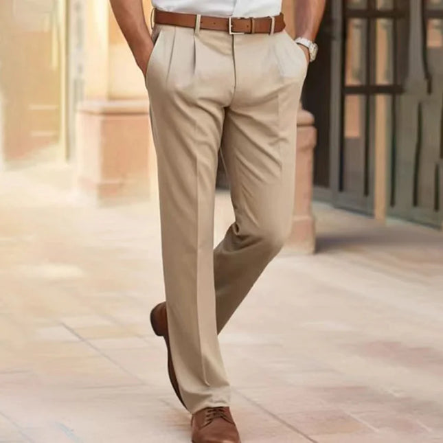 Men's Dress Trousers | Tailored Straight Leg Fit