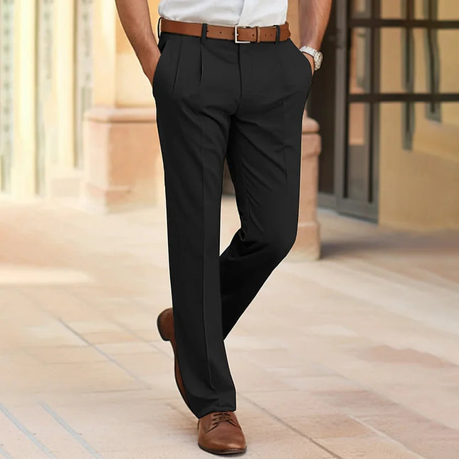 Men's Dress Trousers | Tailored Straight Leg Fit