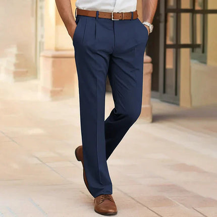 Men's Dress Trousers | Tailored Straight Leg Fit