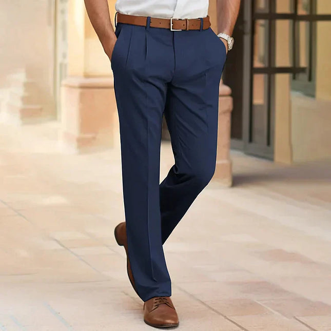 Men's Dress Trousers | Tailored Straight Leg Fit