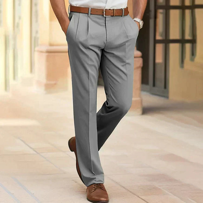 Men's Dress Trousers | Tailored Straight Leg Fit