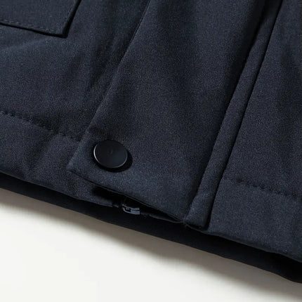 Men's Hooded Parka Jacket – Warm Lined Utility Winter Coat