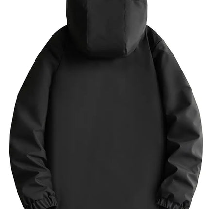 Men's Hooded Parka Jacket – Warm Lined Utility Winter Coat
