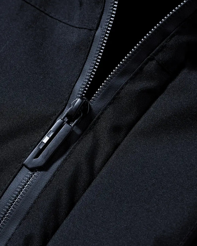 Men's Hooded Parka Jacket – Warm Lined Utility Winter Coat