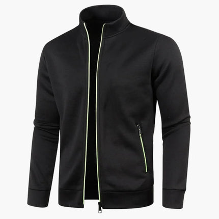 Men's Jacket in Regular Fit – Stand Collar Zip Through