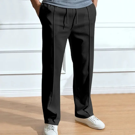 Men's Joggers in Relaxed Straight-Leg Cut – Refined Casual Fit