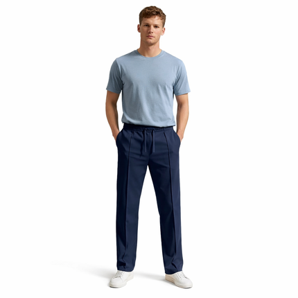 Men's Joggers in Relaxed Straight-Leg Cut – Refined Casual Fit