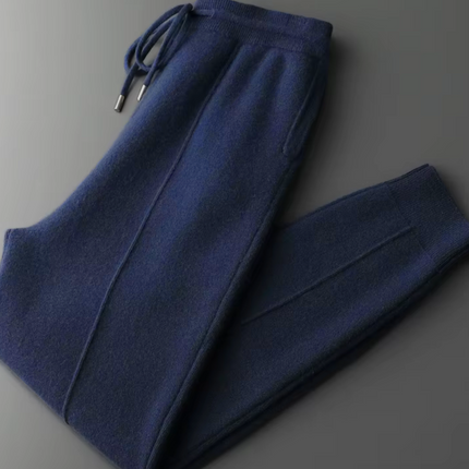 Men's Knit Tracksuit Set – Zip-Up Jacket & Tapered Joggers