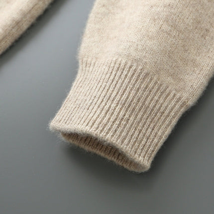 Men's Knit Tracksuit Set – Zip-Up Jacket & Tapered Joggers