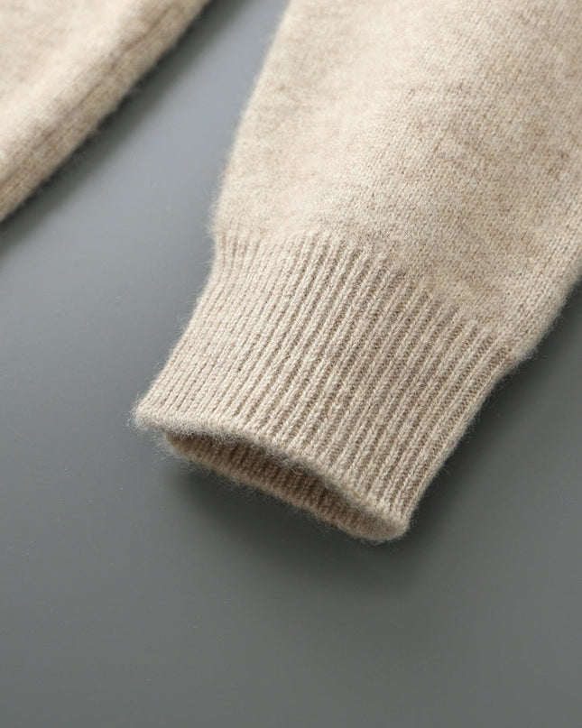 Men's Knit Tracksuit Set – Zip-Up Jacket & Tapered Joggers
