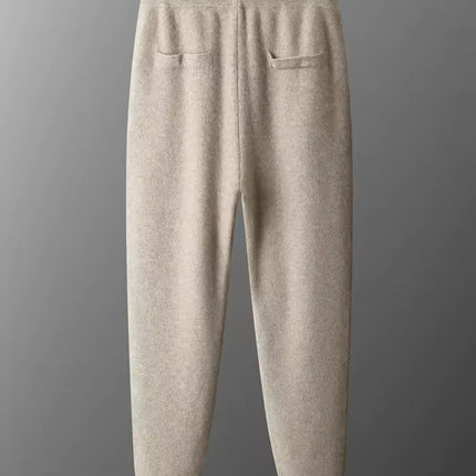 Men's Knit Tracksuit Set – Zip-Up Jacket & Tapered Joggers
