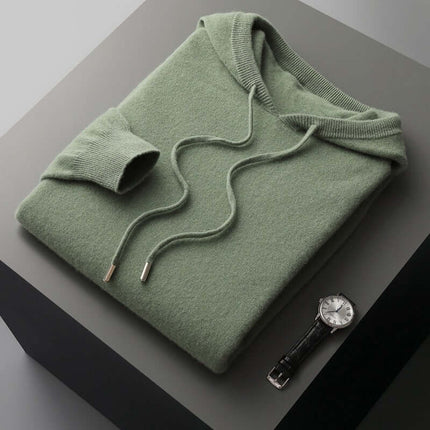Men's Knitted Hoodie in Regular Fit – Refined Everyday Layer