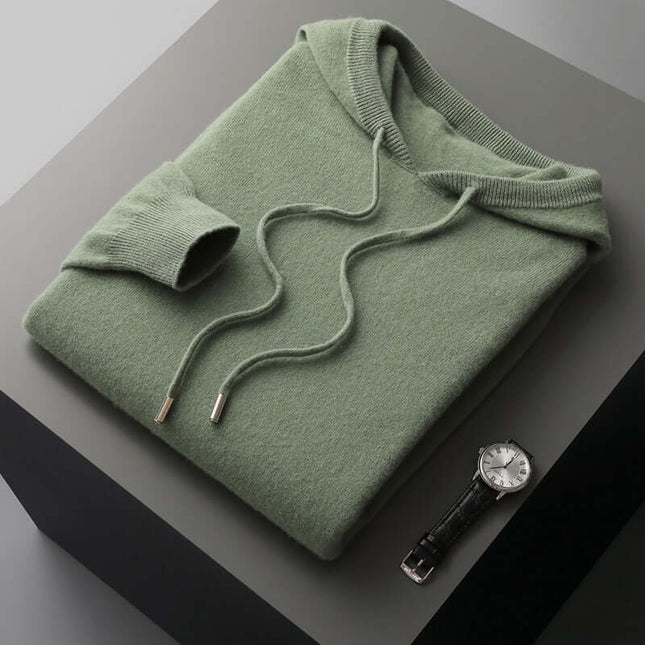 Men's Knitted Hoodie in Regular Fit – Refined Everyday Layer