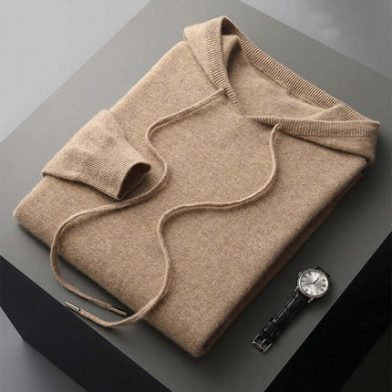 Men's Knitted Hoodie in Regular Fit – Refined Everyday Layer