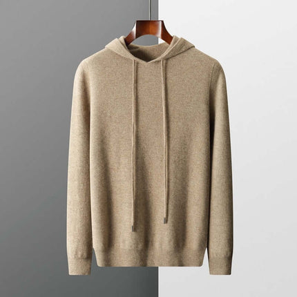 Men's Knitted Hoodie in Regular Fit – Refined Everyday Layer