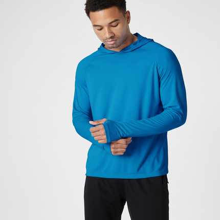 Men's Lightweight Performance Hoodie – UV Protection Active Layer