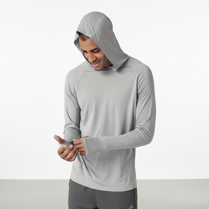 Men's Lightweight Performance Hoodie – UV Protection Active Layer