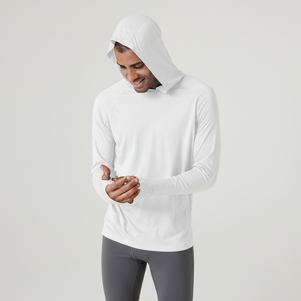 Men's Lightweight Performance Hoodie – UV Protection Active Layer