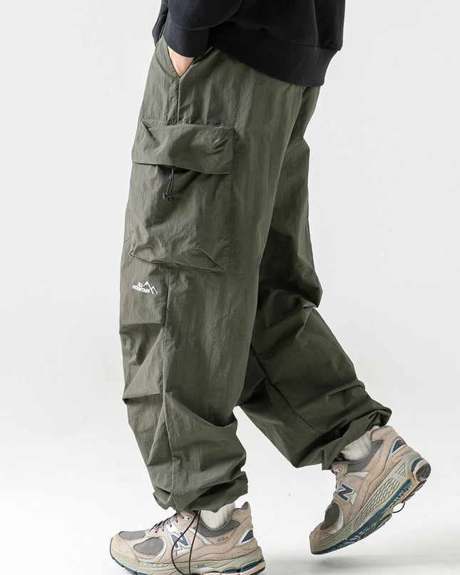 Men's Outdoor Cargo Trousers – Relaxed Hiking Utility Fit