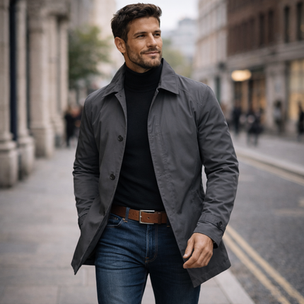 Men's Overcoat | Tailored Everyday Jacket