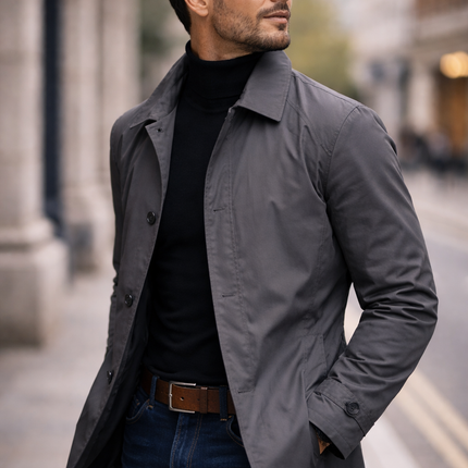 Men's Overcoat | Tailored Everyday Jacket