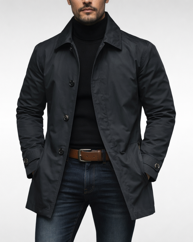 Men's Overcoat | Tailored Everyday Jacket