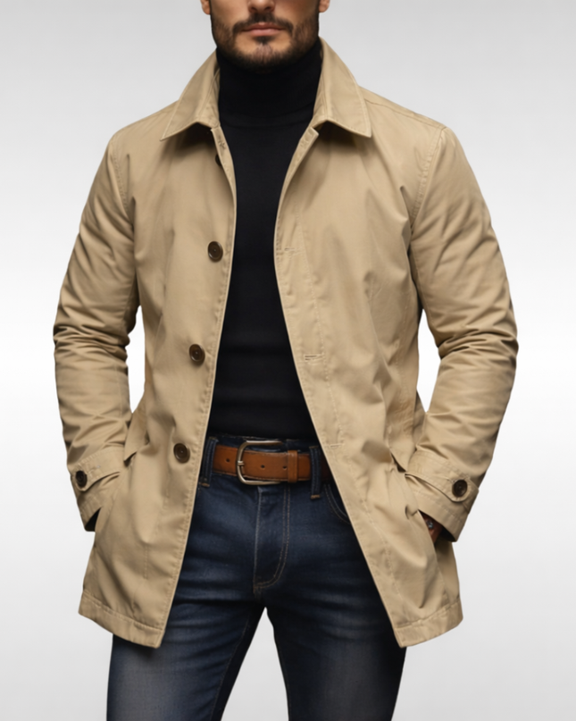 Men's Overcoat | Tailored Everyday Jacket