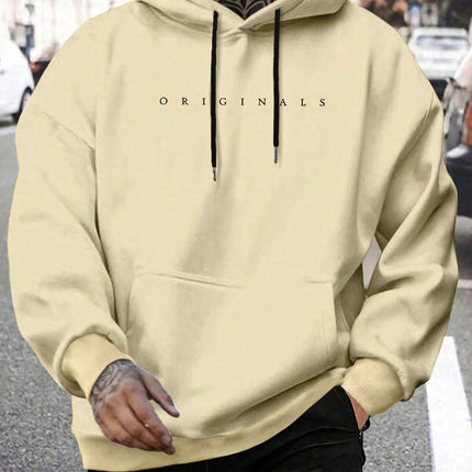 Men's Oversized Hoodie | Casual Pullover Sweatshirt