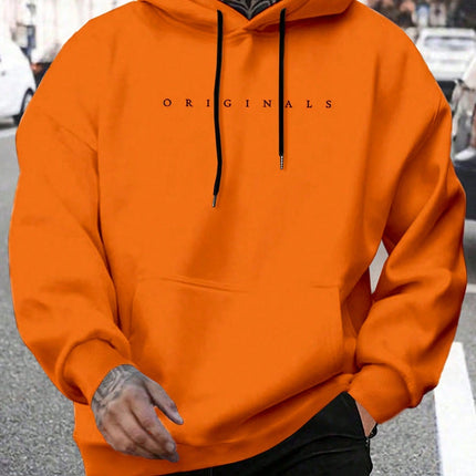 Men's Oversized Hoodie | Casual Pullover Sweatshirt