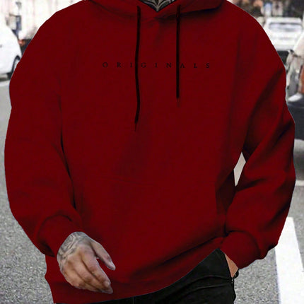 Men's Oversized Hoodie | Casual Pullover Sweatshirt
