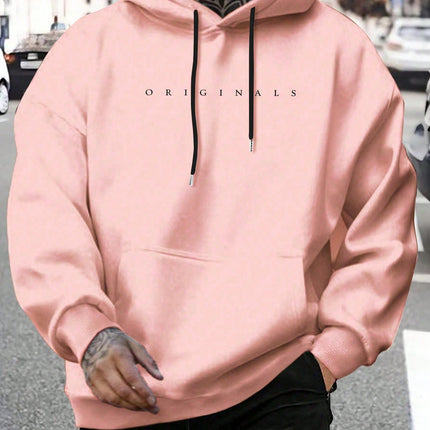Men's Oversized Hoodie | Casual Pullover Sweatshirt