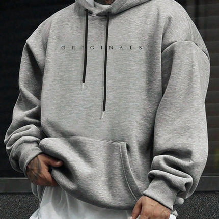 Men's Oversized Hoodie | Casual Pullover Sweatshirt