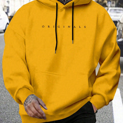 Men's Oversized Hoodie | Casual Pullover Sweatshirt