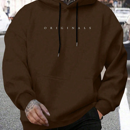 Men's Oversized Hoodie | Casual Pullover Sweatshirt