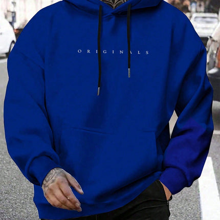 Men's Oversized Hoodie | Casual Pullover Sweatshirt