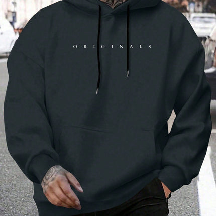Men's Oversized Hoodie | Casual Pullover Sweatshirt