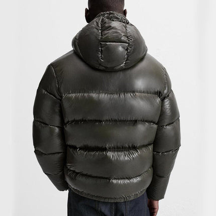 Men's Puffer Jacket in Regular Cut – Hooded Quilted Winter Layer