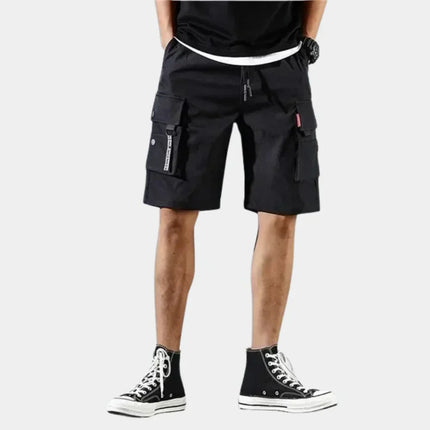 Men's Relaxed Cargo Shorts – Utility Pocket Everyday Fit