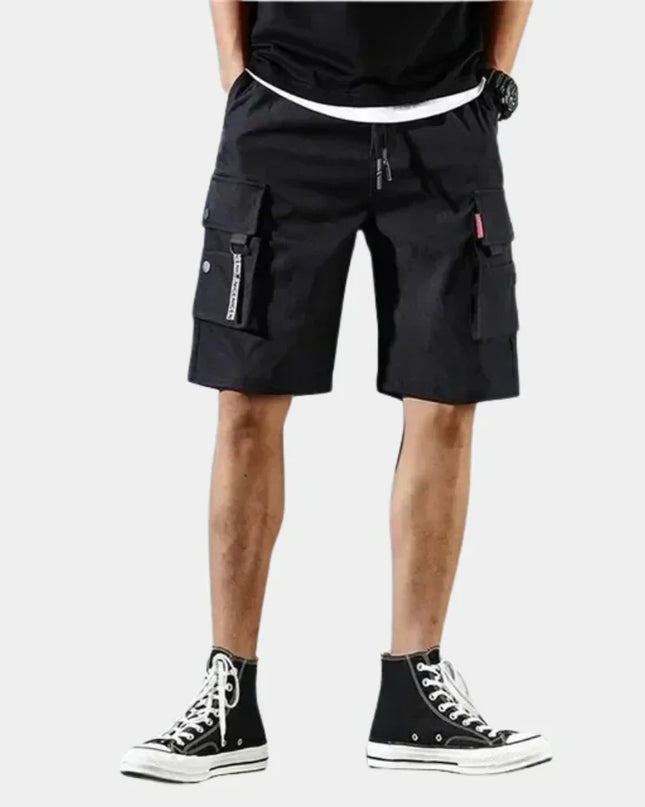 Men's Relaxed Cargo Shorts – Utility Pocket Everyday Fit