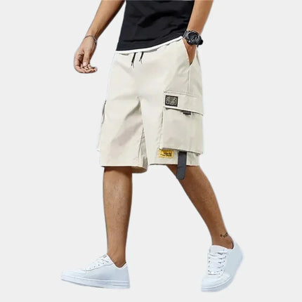 Men's Relaxed Cargo Shorts – Utility Pocket Everyday Fit
